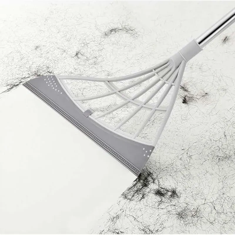 Kosona Ev Temizliği İçin Silikon Tırpan: Saç, Kürk Ve Suyu Kolayca Temizleyen Çok Amaçlı Abs Plastik Süpürge