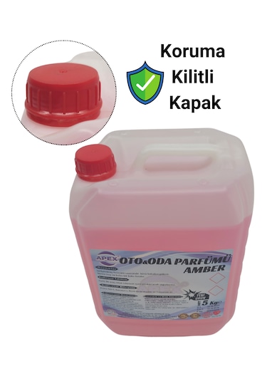 Amber Kokulu Parfüm, 5 Litre Oda Ve Oto Parfümü, Amber Oda Kokusu