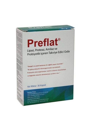 Preflat 30 Kapsül