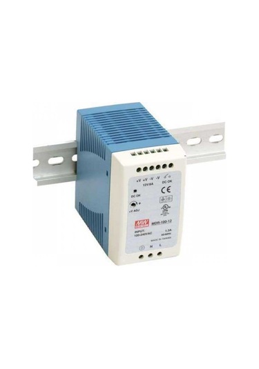 Meanwell Mdr-100-24 96w 24vdc 4a Ray Montaj Güç Kaynağı