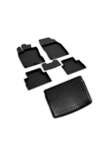 Renault Kadjar Ferrous 4D Paspas ve 3D Bagaj Havuzu 2015 2018