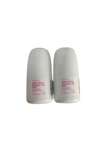 Farmasi Stay Fresh Kadın Roll-On Deodorant 2 x 50 ML