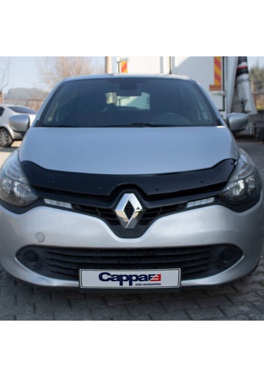 Cappafe Renault Clio 4 Ön Kaput Koruma Rüzgarlık 4Mm Abs 12-20