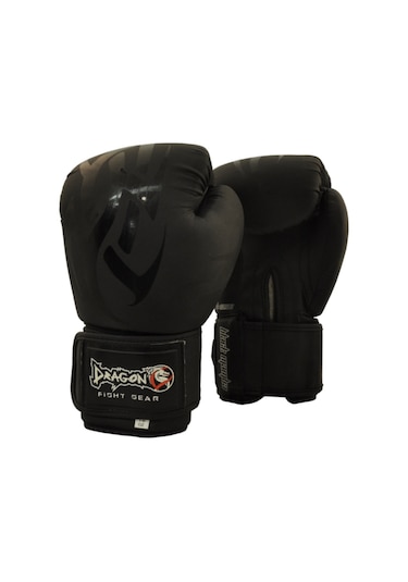 Dragon Black Matt Boks Eldiveni 10 Oz Siyah