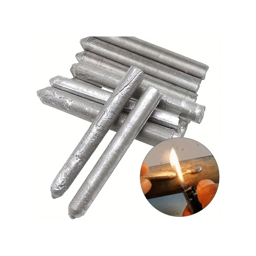 Xuweiwei Silvery A Düşük Sıcaklık Kaynak Çubuğu Alüminyum Çelik Bakır Tamir Çok Amaçlı Ev Kullanımı