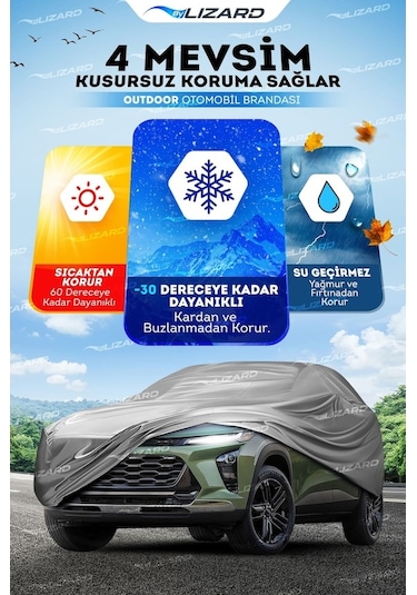 Daihatsu Move Sedan Uyumlu Araba Brandası - Oto Örtüsü - Kılıfı