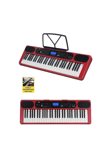 Midex Ps-5200rd Pro Org 61 Led Işıklı Tuş Hassasiyetli Bluetooth Midi