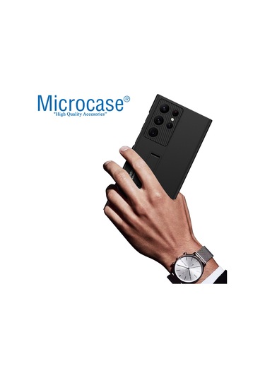 Samsung Galaxy S23 Ultra Standlı Sert Plastik Mat Kılıf - AL3566