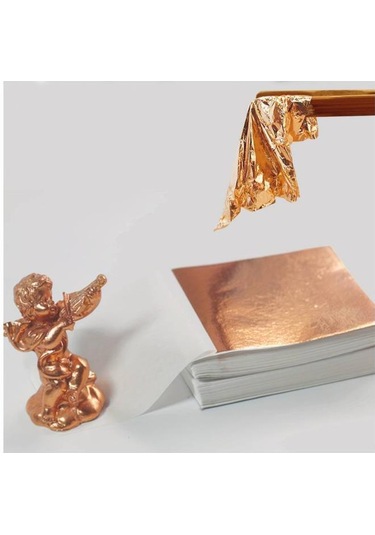 Varak Kaplama Yaprak Metalik Folyo 9x9cm 10lu Paket 14 Light Fragrant Silver R5799f-14 Karışık