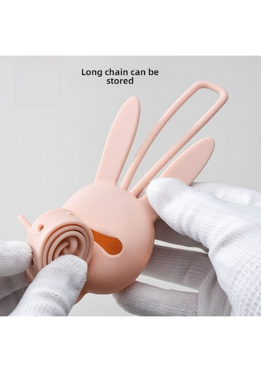 Maiyame Yenilenmiş Yeşil Aslan Desenli Silikon Diş Fırçası Zinciri - Uyumlanabilir, Düşme Koruma, Taşınabilir Oyuncağı Askı Ve Saklama Özelliği