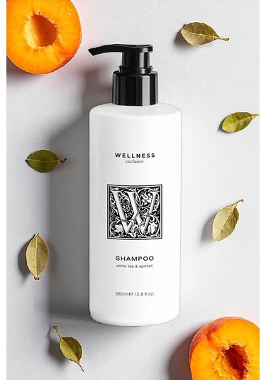 Wellness Exclusive White Tea & Apricot Shampoo 380 Ml Beyaz Çay Ve Kayısı Özlü Bakım Şampuanı