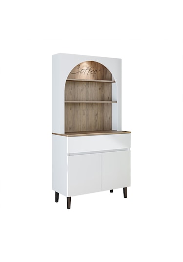 Venedik Kahve Köşesi, Çok Amaçlı Dolap, 2 Kapaklı 1 Çekmeceli Dlp