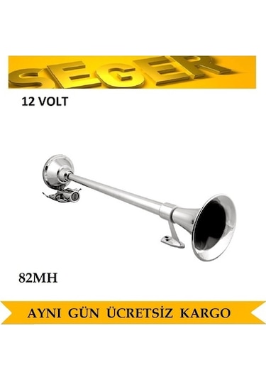 Seger 12V. Gemi Kornası Marin Ve Ağır Vasıta (Yat,Tekne) 82Mh