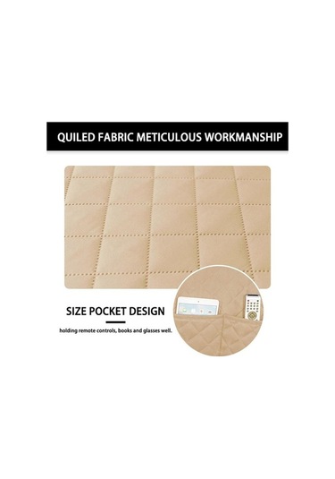 Novahub Recliner Kanepe Kılıfı, Siyah, Kapitone, Kaymaz, 300gsm, S/l, Çocuklar İçin, Pet Köpek Uygun Siyah