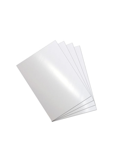 50 Adet Parlak Kuşe Kağıt Kalın 300 gr A4