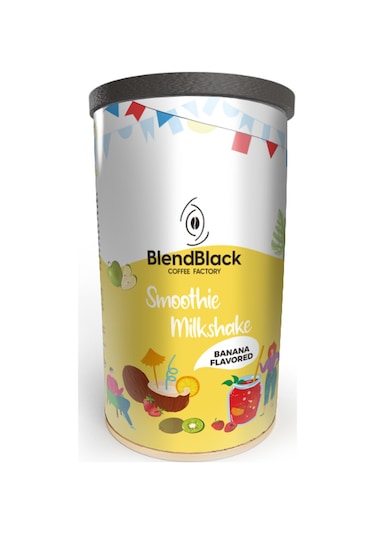 Blendblack Smoothie Milkshake Banana Flavored Teneke 500 G