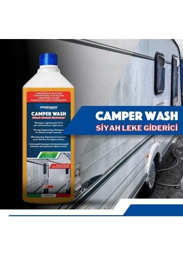 Fra-ber Camper Wash Karavan Şampuanı Siyah Leke Giderici Konsantr