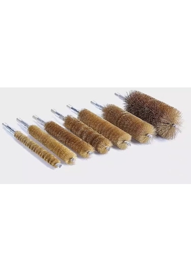 M6 Vidalı Bakır Boru Çapk Fırçası Kalınlık 30mm-boy 10 Cm - 2 Adet