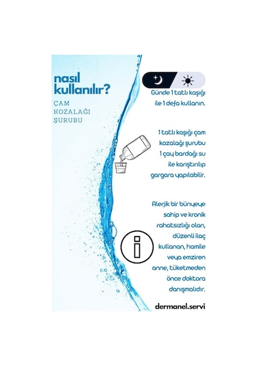 Dermanel Çam Kozalağı Şurubu 250 ML