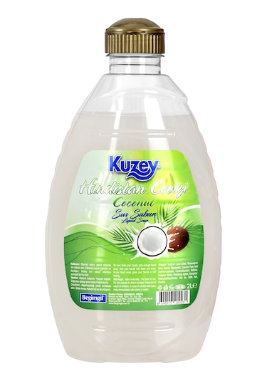Kuzey Sıvı El Sabunu Hindistan Cevizi 2lt