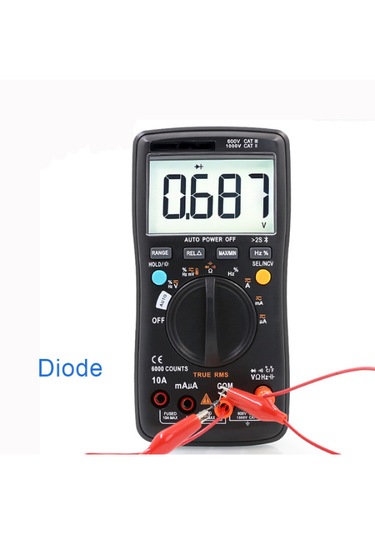 Av-r3 Bluetoothlu Akıllı Dijital Multimetre / True Rms Ölçü Aleti