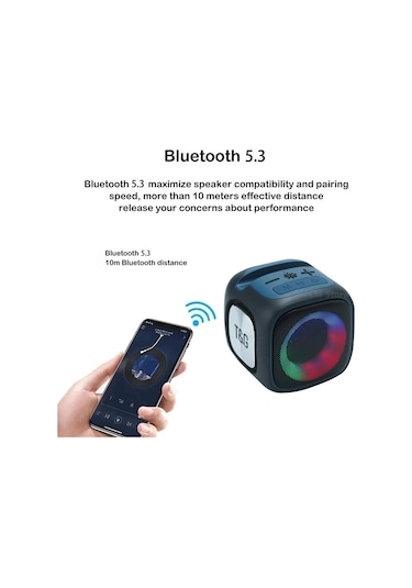 T&G TG359 Mini Bluetooth 5.3 Şarj Edilebilir Hoparlör