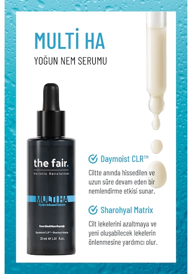 The Fair MultiHydro Infused Hyalüronik Asit Nemlendirici Cilt Bakım Serumu