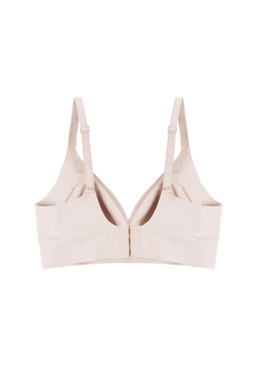 Balensiz Görünmez Fitilli Kaşkorse Çıkarılabilir Pedli Dikişsiz Sütyen 80645 Ekru