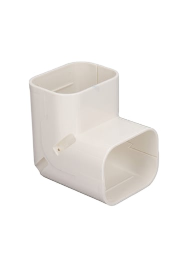 Suofeng Ac Boru Örtüsü Aksesuarı 80 Serisi Dikey Dirsek 417 - Pvc Malzeme, 1-5hp Uyumlu, Duvar Borularını Gizler Ve Temizler