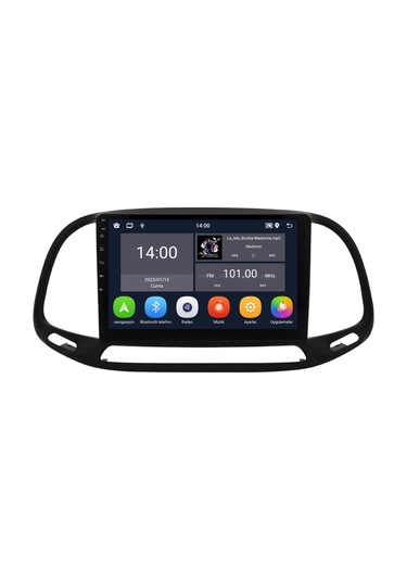 Fiat Doblo Android Multimedya Sistemi 2015-2023 4+64 Gb