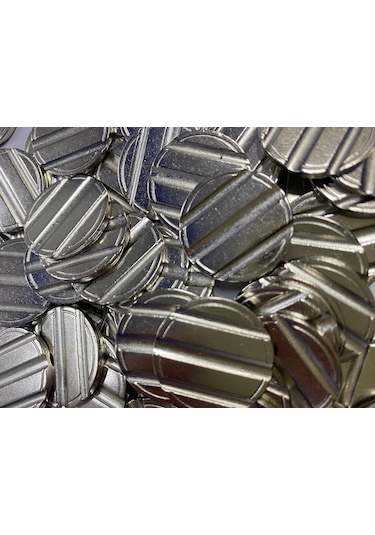 100 Adet 3/3 Çeltikli 24/2 Mm Oyun Makineleri & Langırt Jetonu