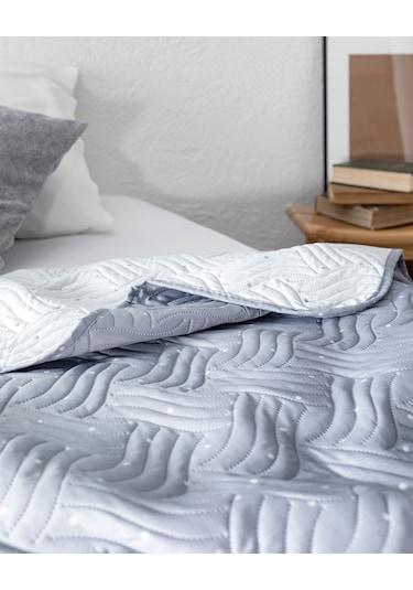 Madame Coco Brie Çift Kişilik Yatak Örtüsü Yo0000000034çift Kişilik-gri Gri