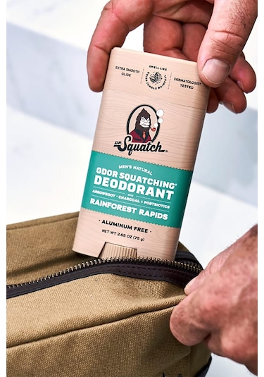 Dr. Squatch Rainforest Rapids Alüminyumsuz Stick Deodorant 75gr