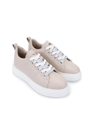 Tamer Tanca Kadın Vegan Vizon Sneakers & Spor Ayakkabı 1009 117 Bn Ayk Y25 A.vızon Vizon