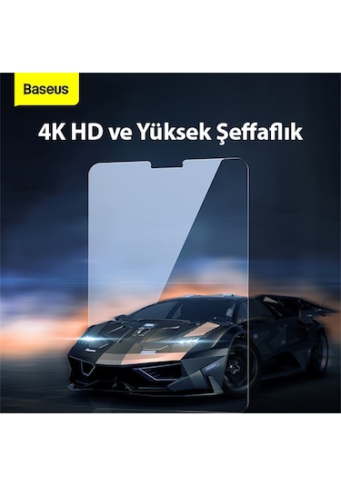 Baseus 0.3Mm Apple Uyumlu iPad  9.7İnç Full Kaplama Tempered Cam Koruyucu