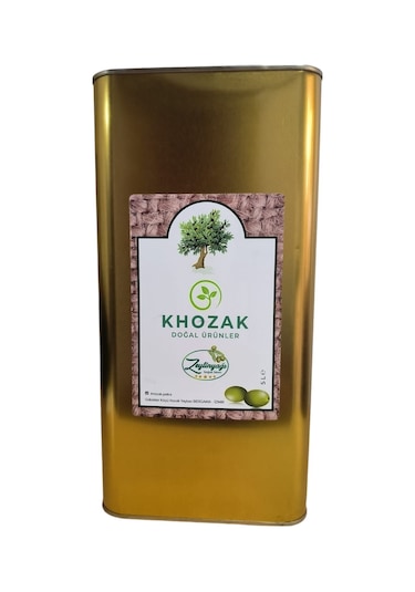 Khozak Naturel Sızma Zeytinyağı 5 L
