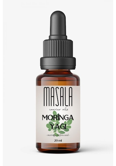 Masala Moringa Yağı 20 ML Soğuk Pres Moringa Carrier Oil