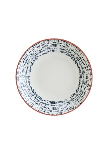 Bonna Blue Pino 24 Parça Yemek Seti Çok Renkli