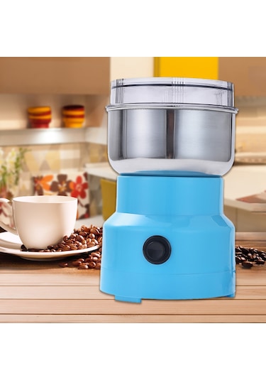 Çok İşlevli Parçalama Makinesi Elektrikli Tahıl Öğütücü Değirmen Baharat Otlar Pulverizatör Öğütme Makinesi Aracı Paslanmaz Çelik Elektrikli Kahve Çekirdeği Öğütücü Ev İçin Ab