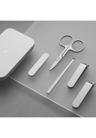 Xiaomi Mijia Profesyonel Paslanmaz Çelik Tırnak Bakım Seti 5'li