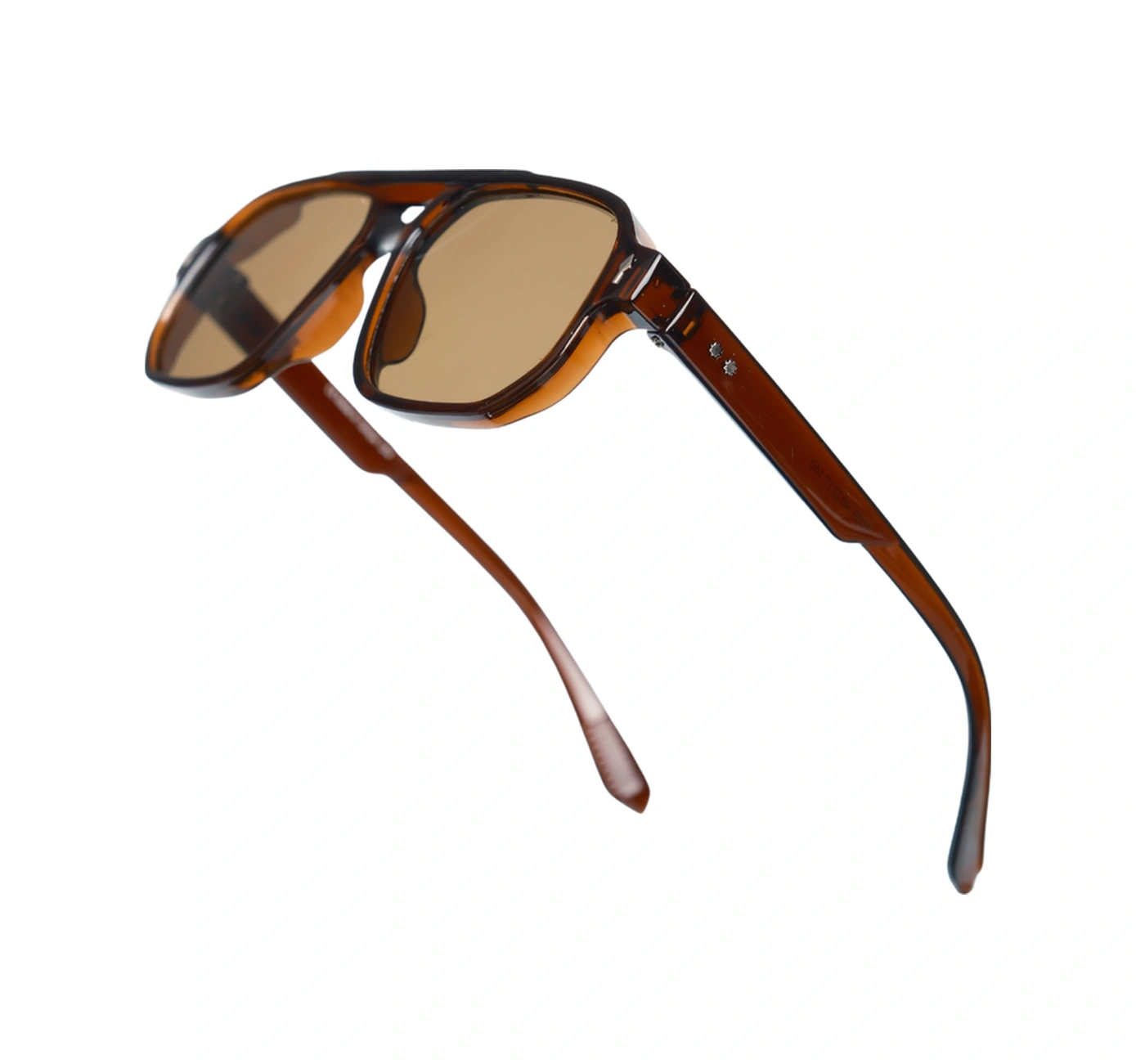 Royal Eyewear Re1009 Koyu Kahverengi Güneş Gözlüğü Siyah - Mavi
