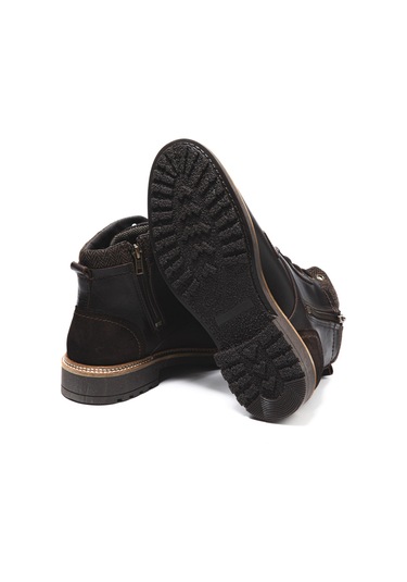 Bot Erkek 1103/gl 015 Wk-john May Lth+suede+newsplit Brown Kahve