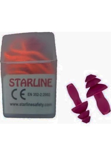 1453 T Tekstil Tipi Antialerjik Yıkanabilir Kulak Tıkacı X 25 Çif