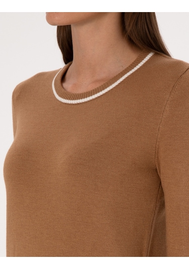 Pierre Cardin Kadın Camel Kazak /triko 50315910-vr015 Camel