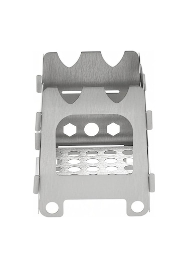 Jeehugo Küçük Boy Çift Yönlü Titan Camping Mangal, Katlanabilir Ve Hafif, Outdoor Seyahat İçin İdeal 70g Çok Renkli