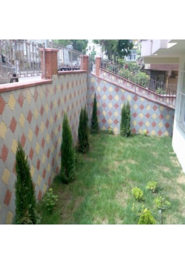 Plastik Parke Taşı Kalıbı Tekli Büyük Orkide 2,5 Cm (10 Ad)