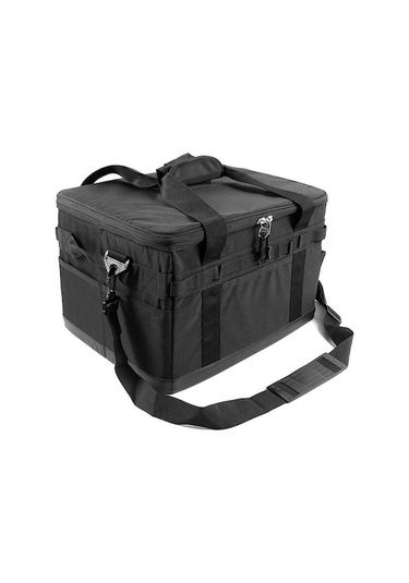 Ebitda Taşınabilir Fermuar Kamp Çantası - Anti-çarpışma Soba Tencere Taşıma Çantası - Renk Haki Haki