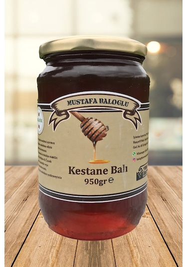 Mustafa Baloğlu Kastamonu Organik Kestane Balı 950 G