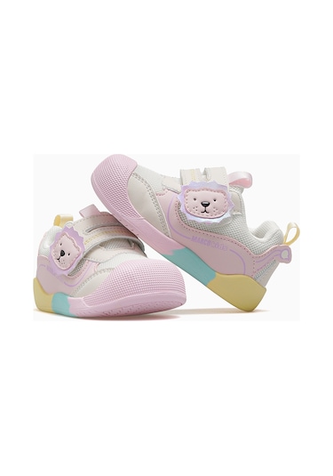Marco Kids Çocuk Sneaker Günlük Ayakkabı 26y 26y704 Bej/pembe