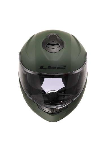 Ls2 Strobe 2 Çene Açılır Motosiklet Kaskı Mat Yeşil